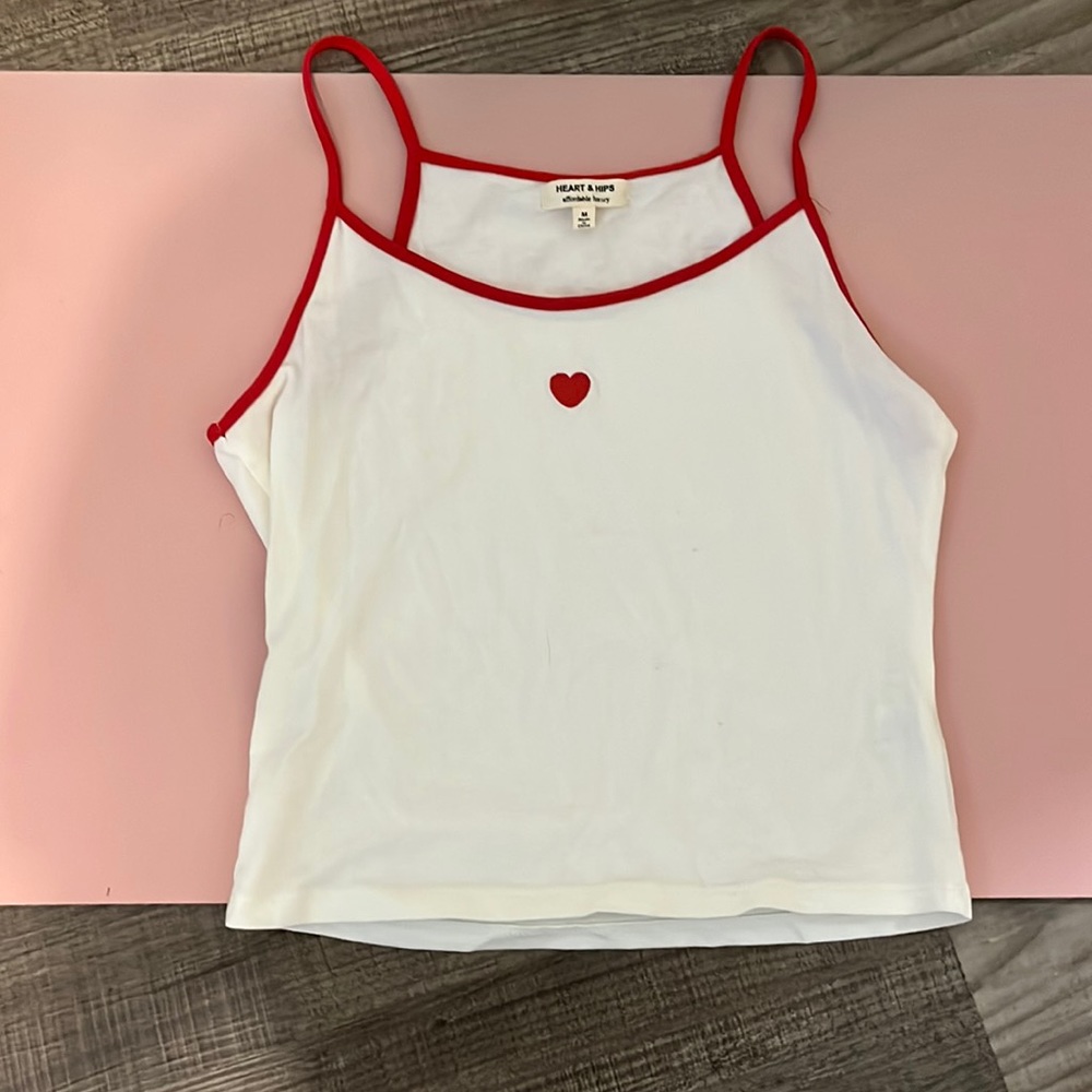 Heart tank top